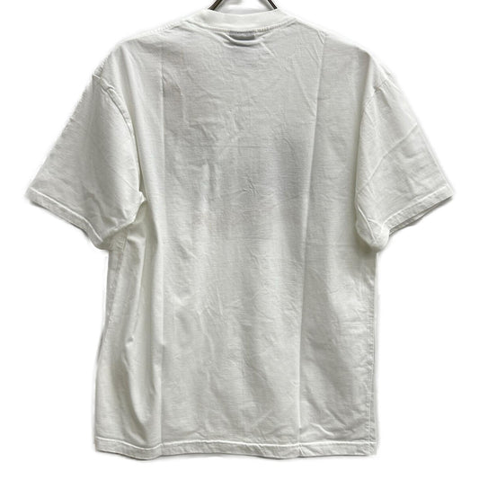 SCST-S2206 WHITE COTTON EMBLEM EAGLE T-SHIRT Tops 1 Men's