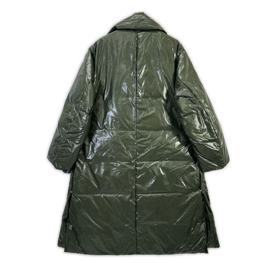 Maison MIHARA YASUHIRO メゾンミハラヤスヒロ 91111316 ダークグリーン ダブルブレスト ダウンコート コート