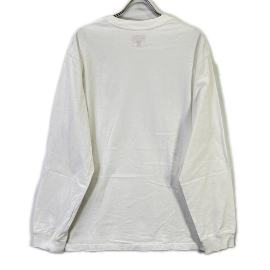 Supreme Supreme 白色 Small Box L/S Tee 小方块徽标长袖T恤 上衣