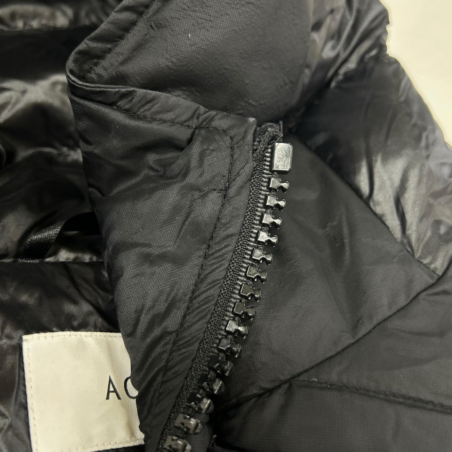 AOURE Aoure AMFC241000 black 4-patch LIMONTA down coat coat