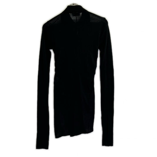 IRENE アイレネ 24AW 26A81010 ブラック ウールシアーツイストシャツニット トップス