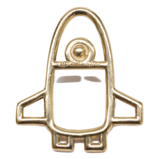 ALIITA アリータ 【美品】25SALIT09 375 NAVE ESPACIAL PERLA ロケットモチーフ ペンダントトップ