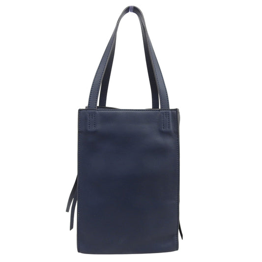 J&MDavidson ジェイアンドエムデヴィッドソン 美品 BELLE MINI ベルミニ レザー トートバッグ レディース ネイビー トートバッグ