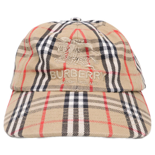 Supreme シュプリーム 【美品】22SS Burberry Denim 6-Panel バーバリー デニム 6パネル キャップ 帽子