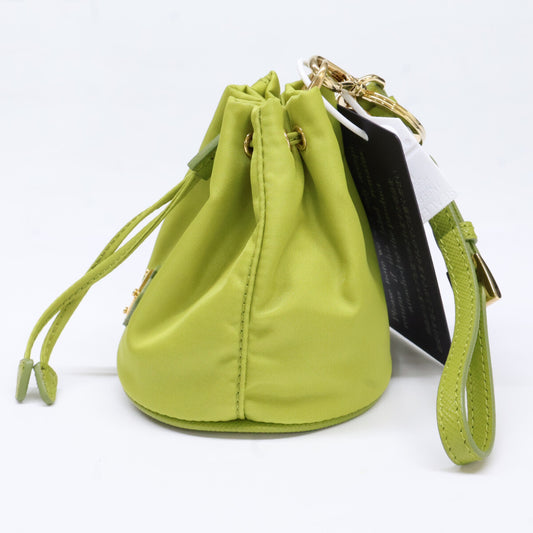 PRADA プラダ 【新品同様】1TT202 ミニアイコン Re-Nylon キーチェーン チャーム その他