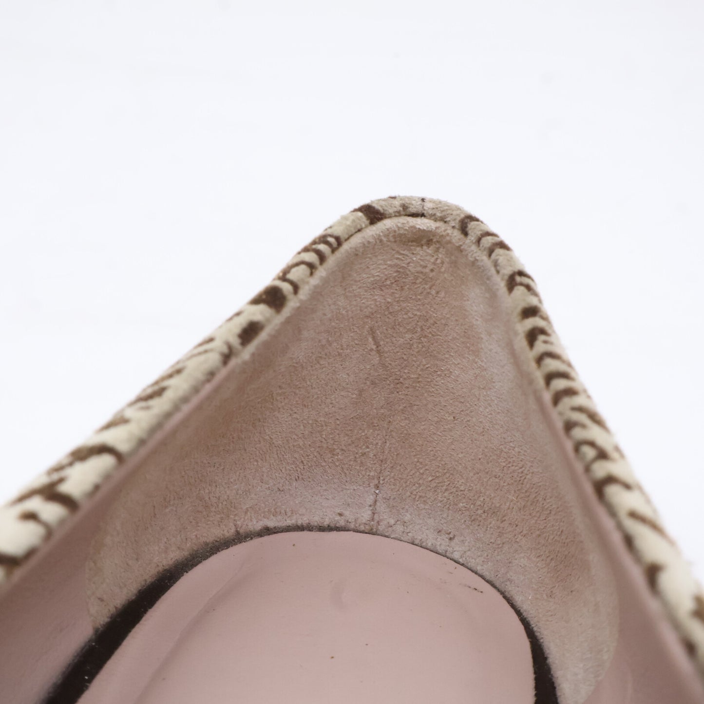 Salvatore Ferragamo 萨尔瓦托·菲拉格慕 豹纹 Vara金属牌漆皮鞋头平底鞋