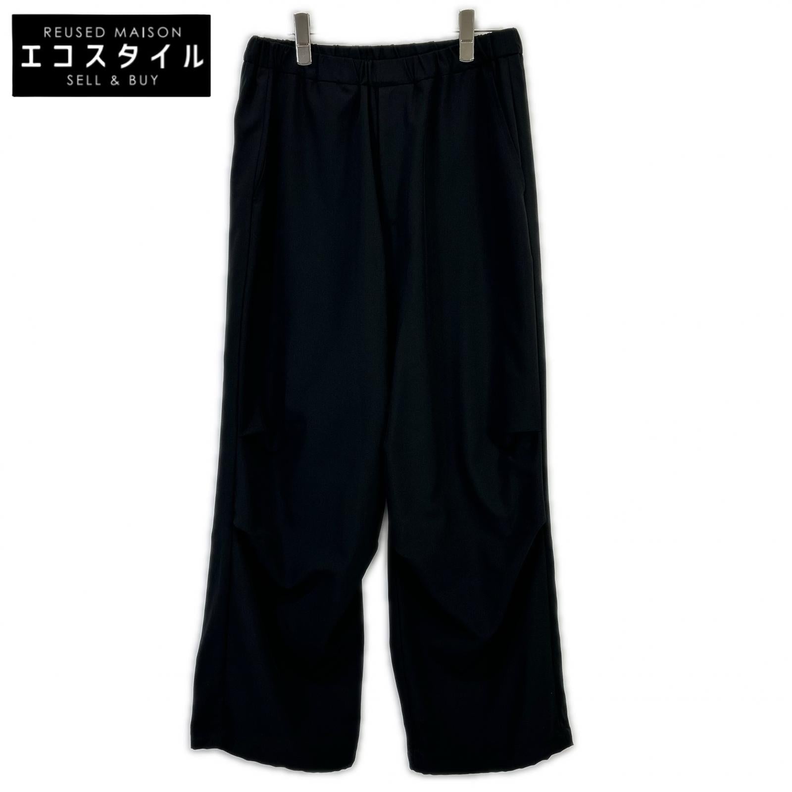 ラッドミュージシャン　パンツ LAD MUSICIAN ラッドミュージシャン 24SS ブラック OVER PANTS ワイド