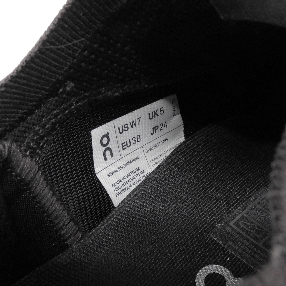 LOEWE ロエベ 美品 Cloudtilt クラウドティルト ローカットスニーカー レディース リサイクルポリエステル ブラック 38 L929282X15 シューズ