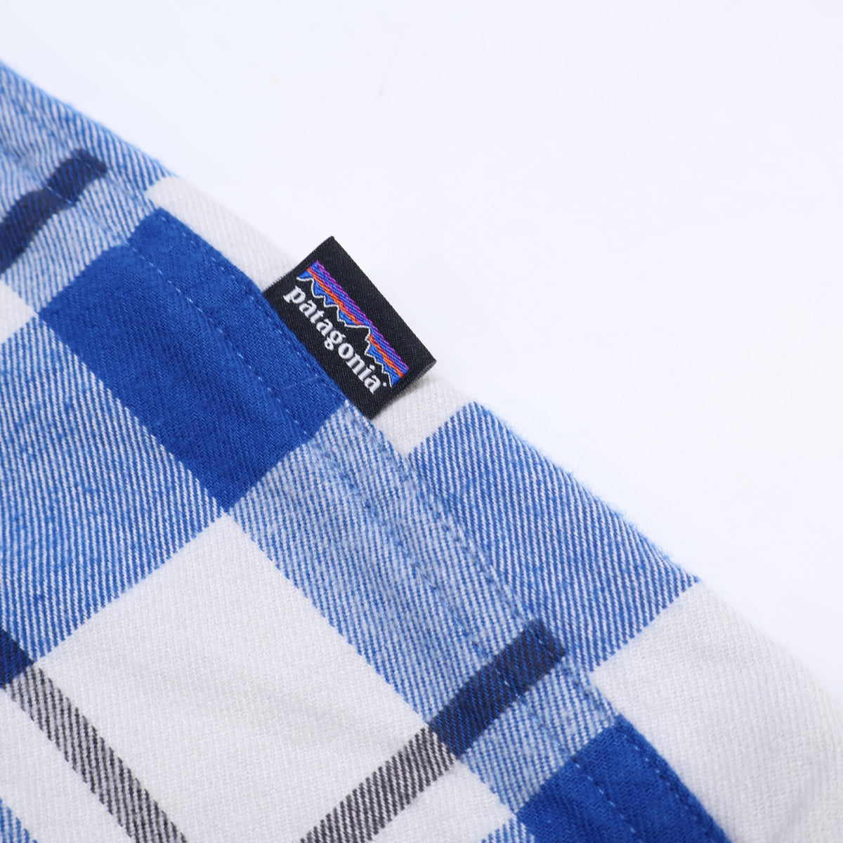 Patagonia パタゴニア 24SS 42410 ブルー×ホワイト ライトウェイトフィヨルドフランネルシャツ トップス