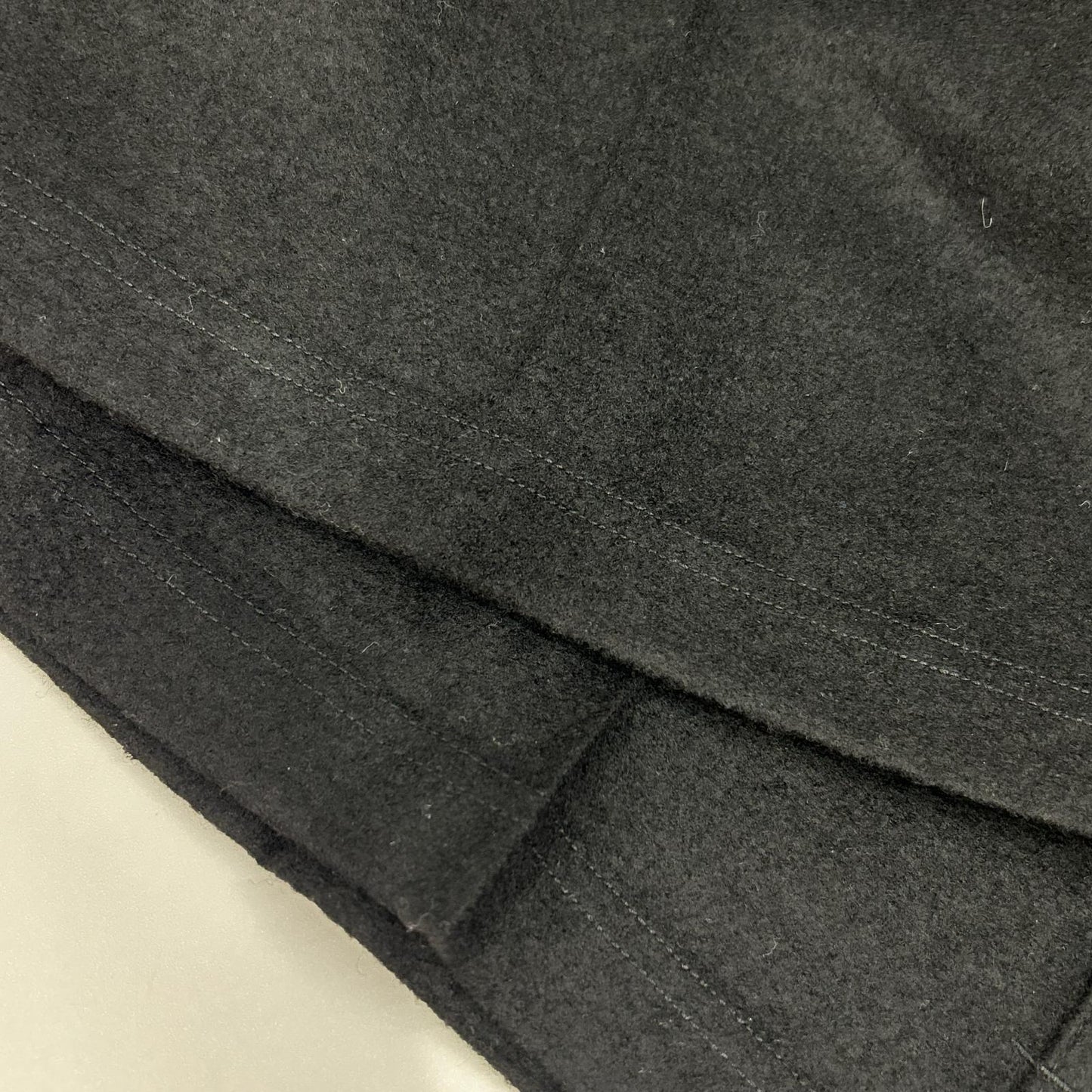 ANCELLM アンセルム 25AW ANC-PT86-A 黑色 WOOL WIDE EASY TUCK SLACKS 下装