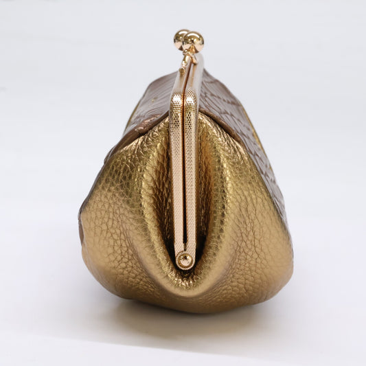 A.D.M.J. Accessoires De Mademoiselle ADMJ 【新品同様】21AW06007 クロコダイル/牛革 ポーチ