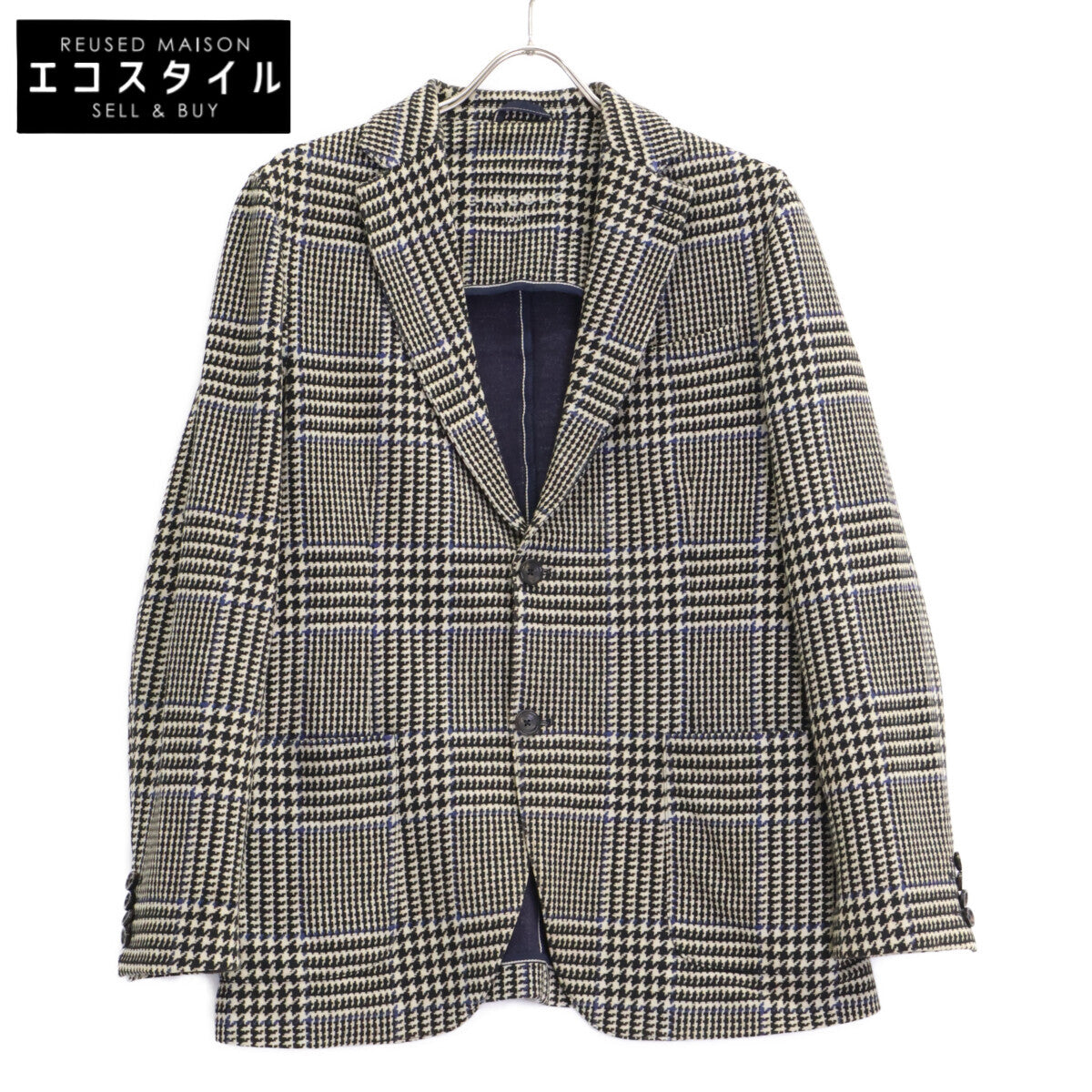 CIRCOLO1901 チルコロ1901 9CU207617 グレンチェック サイドベンツ 2B