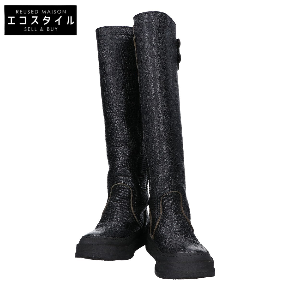 L.G.B. ルグランブルー LUNA BOOTS/LG ベルト ロングブーツ シューズ