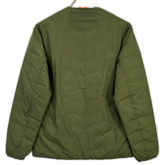 MAMMUT Mammut 1013-00652 Khaki Reversible Seon IN Cardigan AF Insulated Cardigan, Asian Fit Jacket