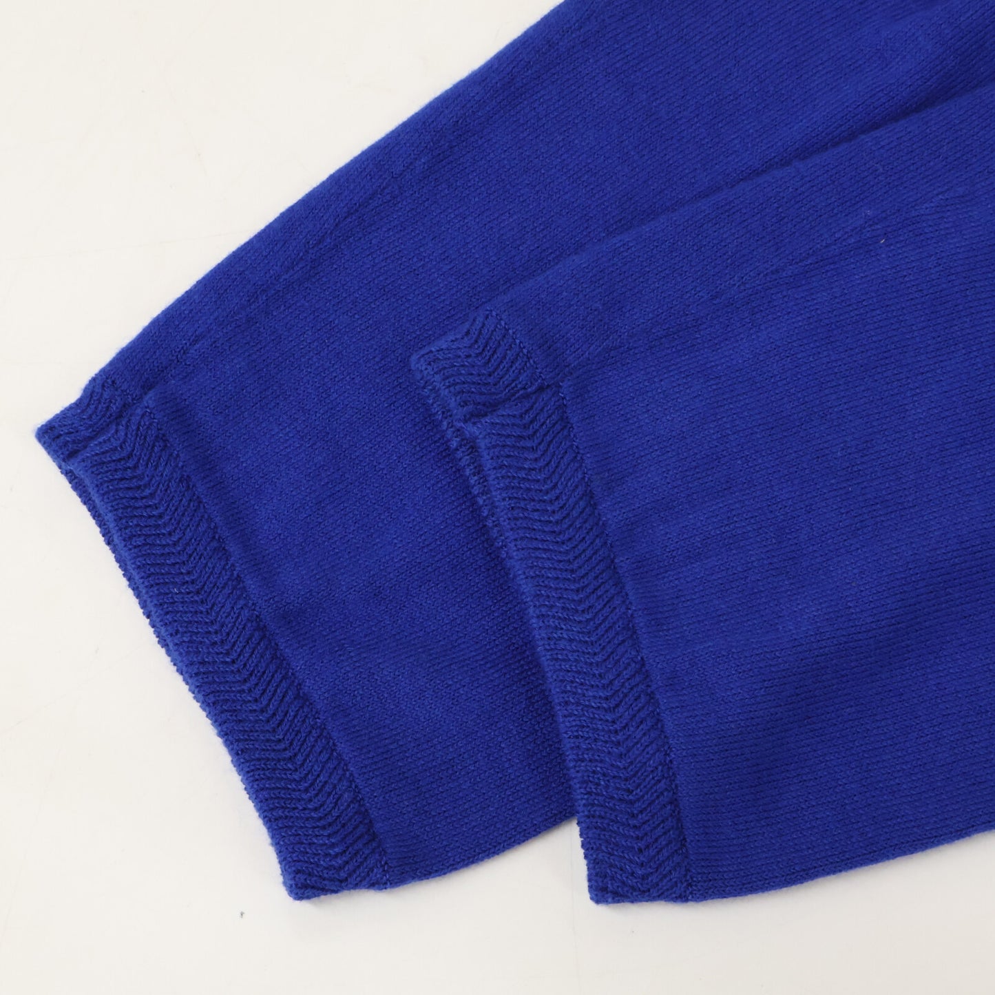 MAISON CARREE メゾンカレ MC-2021-00 ブルー コットンシルク Basic cardigan ニットカーディガン トップス