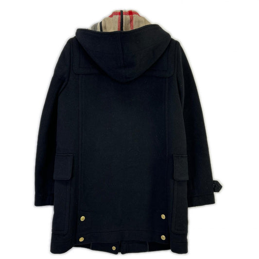 BURBERRY BRIT バーバリーブリット 3915587 ブラック フーディダッフルコート コート