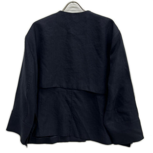 LOHEN ローヘン 22SS ネイビー No Collar Tent Silhouette Coat Jacket ジャケット