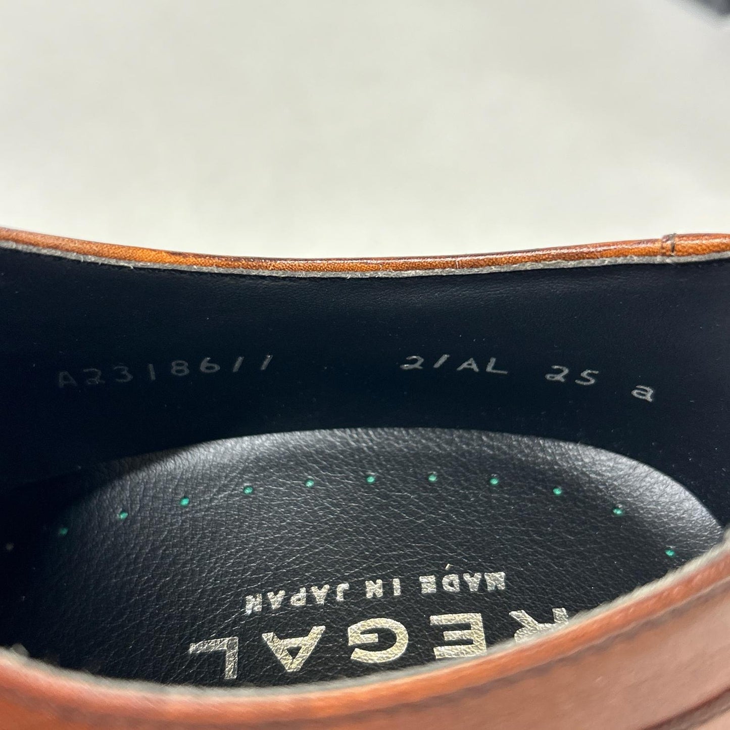 REGAL リーガル 【美品】21AL 内羽根 ストレートチップ シューズ シューズ