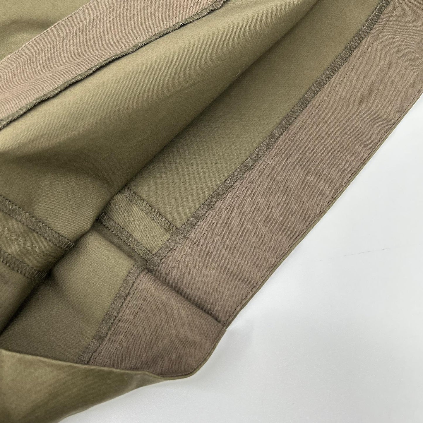 BLUE LABEL CRESTBRIDGE ブルーレーベルクレストブリッジ 24年製 グリーン×カーキ クレストブリッジチェックライトクロッシングツイルコンビドレス ワンピース