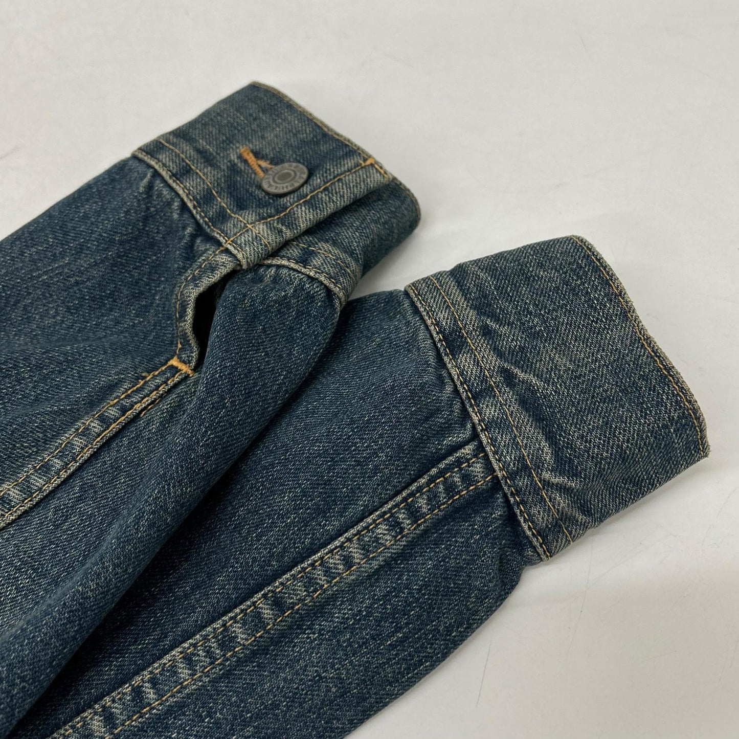 RRL ダブルアールエル JR-RS-NM-4101 インディゴ コットン メタルロゴボタン 101Type デニムトラッカージャケット ジャケット