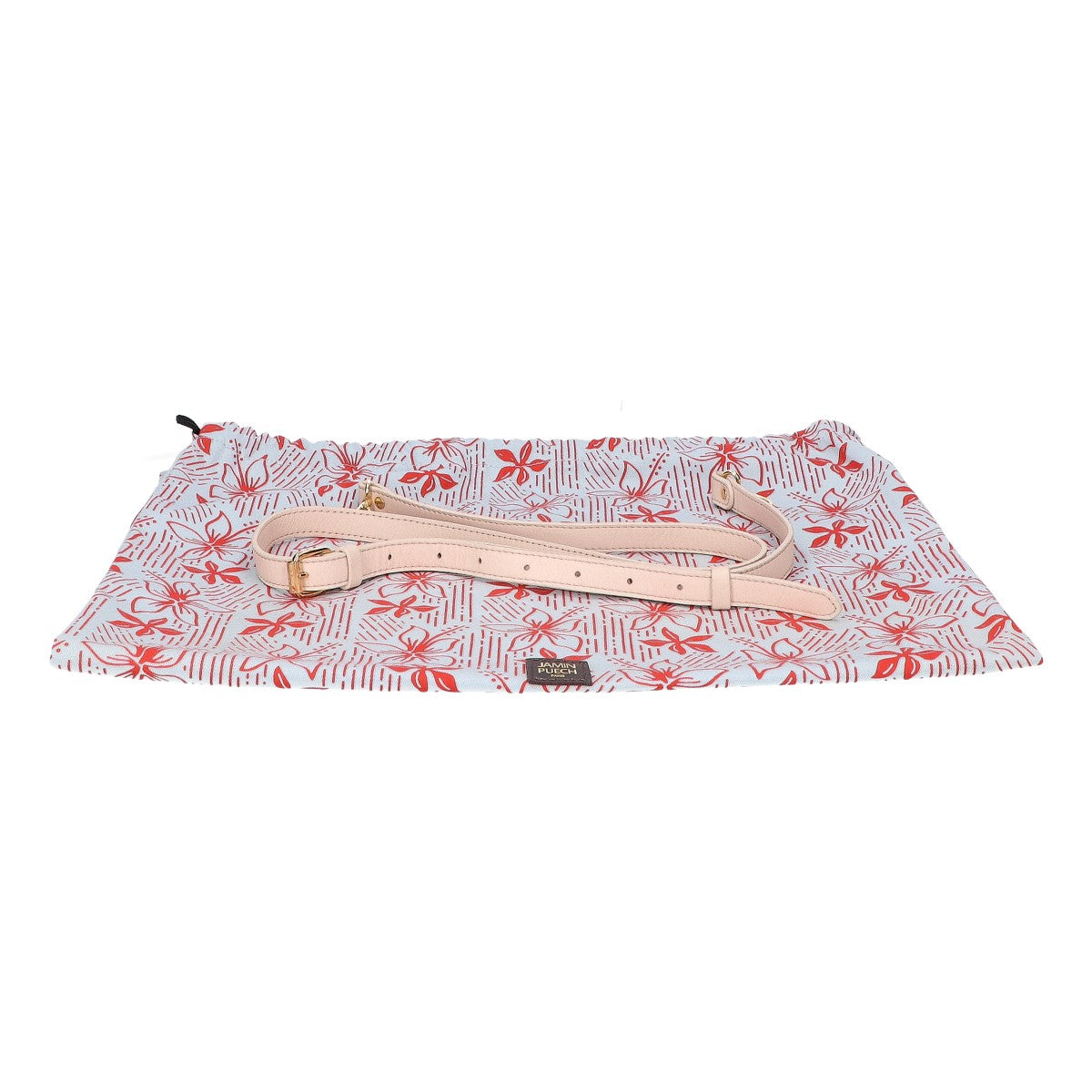 JAMIN PUECH ジャマンピュエッシュ 【美品】ラフィア フラワー 2WAYショルダー ハンドバッグ