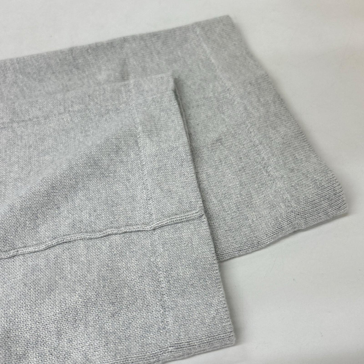 Coohem gray COLOR MIX COTTON SILK PANTS, bottoms