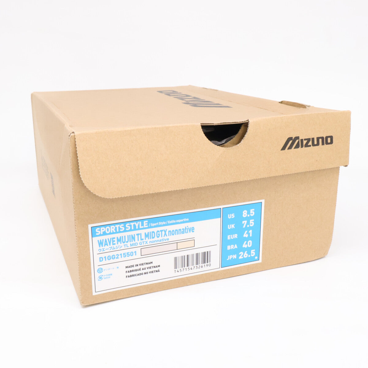 MIZUNO ミズノ xnonnative ノンネイティブ D1GG215501 WAVE MUJIN TL MID GTX スニーカー シューズ