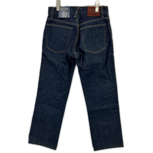 Ralph Lauren Rugby ラルフローレンラグビー 022984 Indigo rigid button-fly straight denim pants Bottoms