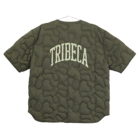 MONCLER モンクレール GENIUS 5 xSALEHE BEMBURY【23年製】 CAMICIA バックプリント キルティング 半袖ダウンジャケット ジャケット
