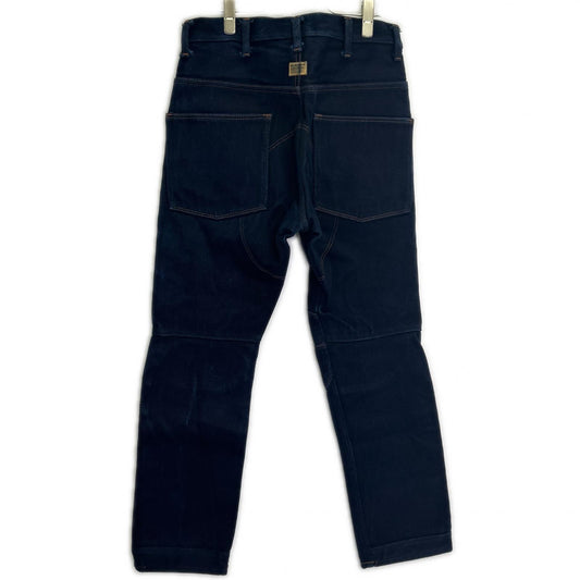 G-STAR RAW ジースターロゥ 5620 MOTION 3D TAPERED インディゴ コットン プリーツデザイン 立体裁断デニム ボトムス