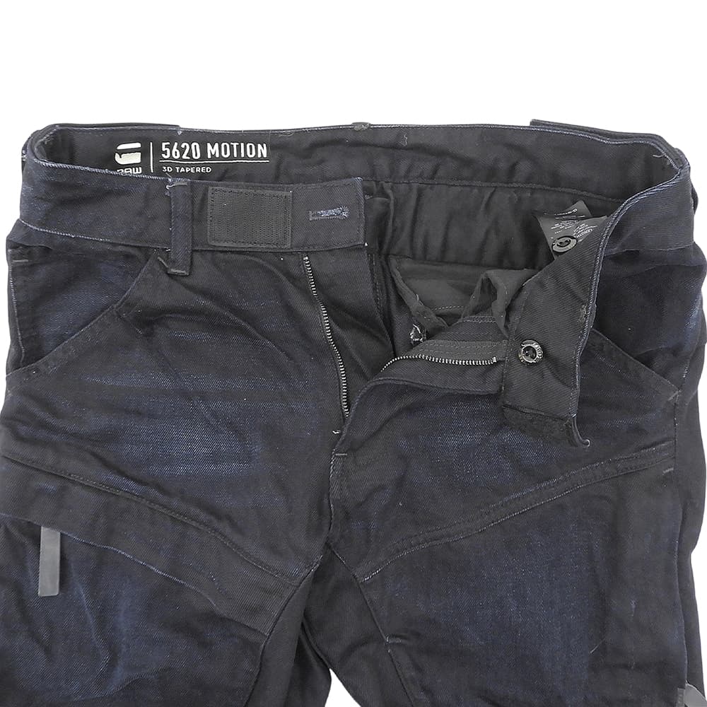 G-STAR RAW ジースターロゥ STRAIGHT コットン ボタンフライ ヘビーデニムパンツ ボトムス メンズ インディゴ W30×L32 5620 3D 25 ボトムス