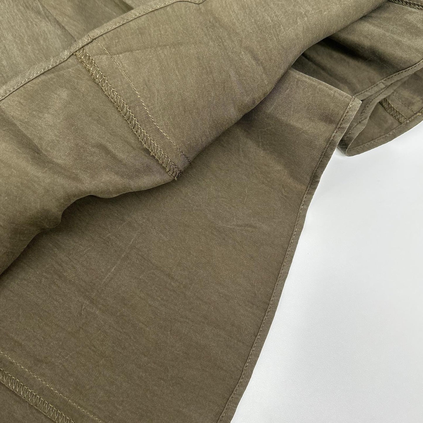 GALLARDAGALANTE ガリャルダガランテ GGZ1061201A0002 Made in 2026 Khaki 100% Cupra Flared Cupra Skirt Skirt