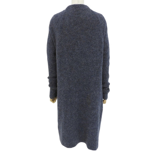ACNE STUDIOS アクネ ストゥディオズ ボタンレス ロング ニット カーディガン モヘア混 レディース ネイビー XXS 19MC53 トップス