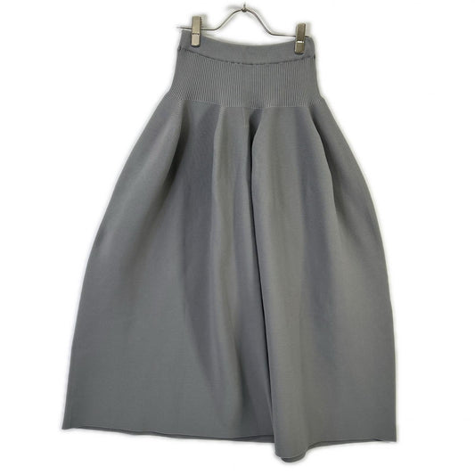 CFCL シーエフシーエル CF005KG126 ブルーグレー ポリエステル リブニット POTTERY SKIRT/ポタリースカート スカート
