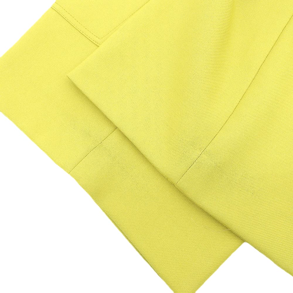 IRENE Double Knees Work Pants, wool, women's, mustard, 36, 25A88002, bottoms