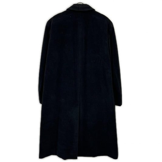 ISSEY MIYAKE イッセイミヤケ 【WHITE LABEL】03年 ME34FA528 ブラック アンゴラ×ウール ステンカラーコート コート