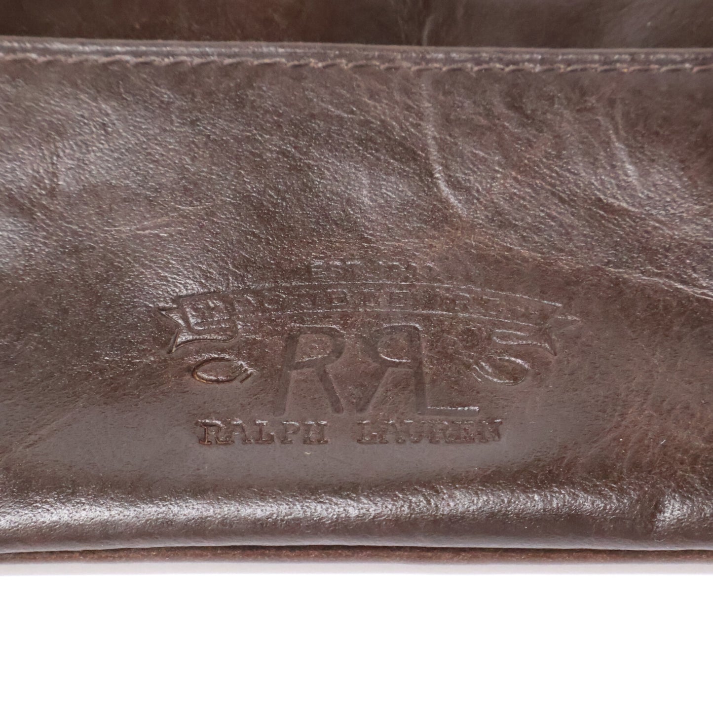 RRL ダブルアールエル 【美品】レザー カード コインケース