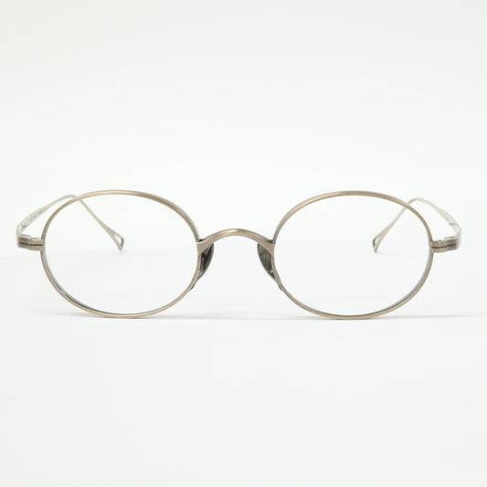 KameManNen 【Excellent condition】KMN9918 AG TITANIUM oval-shaped eyewear
