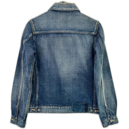 VISVIM ビズビム 16AW 0116205006001 インディゴ ブルーセルビッチ SS 101 JKT DAMAGED デニムジャケット ジャケット