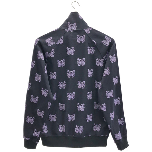needles ニードルズ 【×Kae Tanaka】QV424 25SS パープル H.D.Track jacket - Poly Jacquard パピヨン 総柄トラックジャケット ジャケット