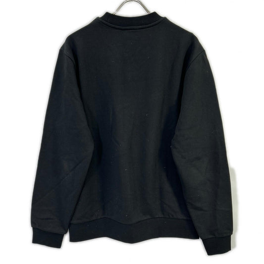 Lacoste ラコステ SH9801 ブラック エッセンシャルクルーネックスウェット トップス