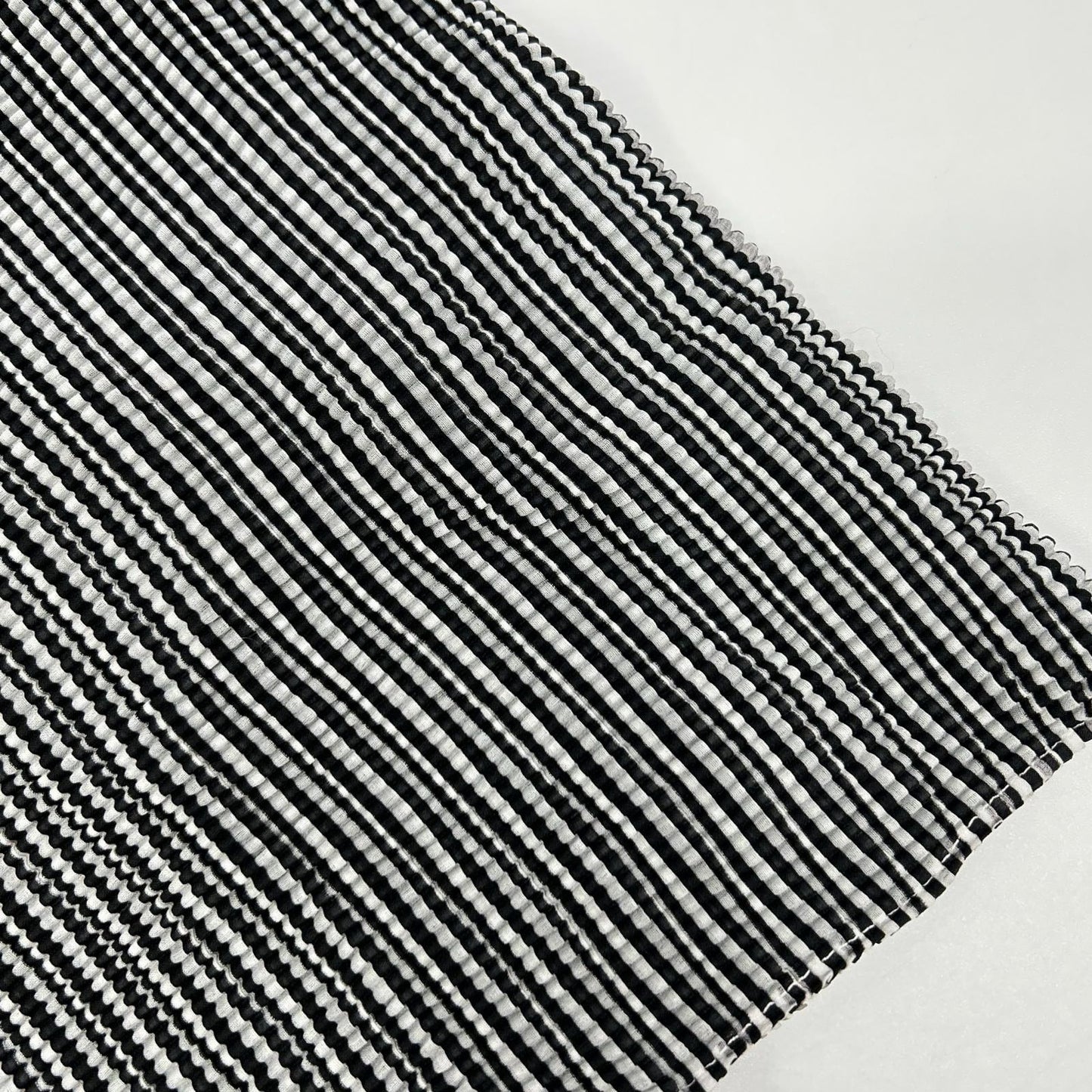 PLEATS PLEASE プリーツプリーズ PP16-FJ211 ブラック ストライプ切替モックネックショートスリーブカットソー トップス