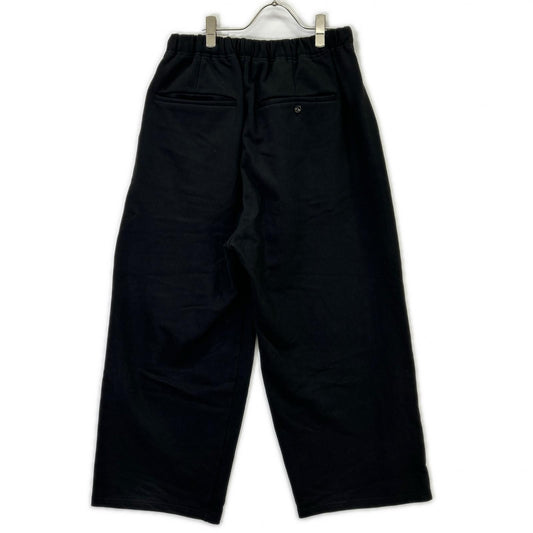 ANCELLM アンセルム 26SS ANC-PT120 ブラック 2TUCK SWEAT PANTS スウェットパンツ ボトムス