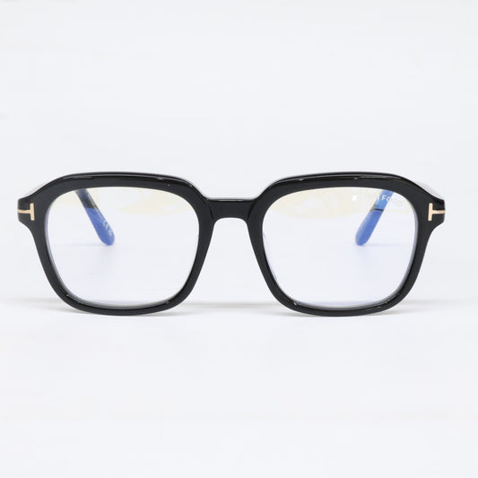 TOM FORD トムフォード TF6060-F-B 25AW Col.001/ブラック ブルーライトカットレンズ アジアンフィットモデル ウェリントン眼鏡 眼鏡