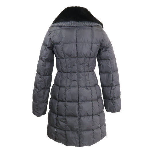 MONCLER モンクレール 【美品】DAVIDIA ラムファーカラー付 ダウン コート