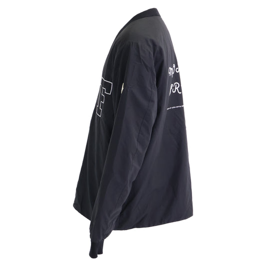 MONCLER モンクレール GENIUS 7 ジーニアス7 x FRAGMENT HIROSHI FUJIWARA【美品/24年製】ANISE ロゴ 刺繍xワッペン ライトダウンジャケット ジャケット