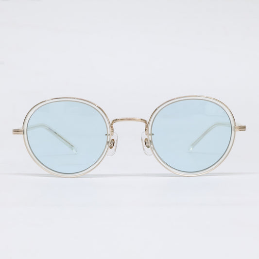 ayame FOCUS/Focus Clear × Sea Breeze Titanium Technical Boston Sunglasses/Eyewear Sunglasses