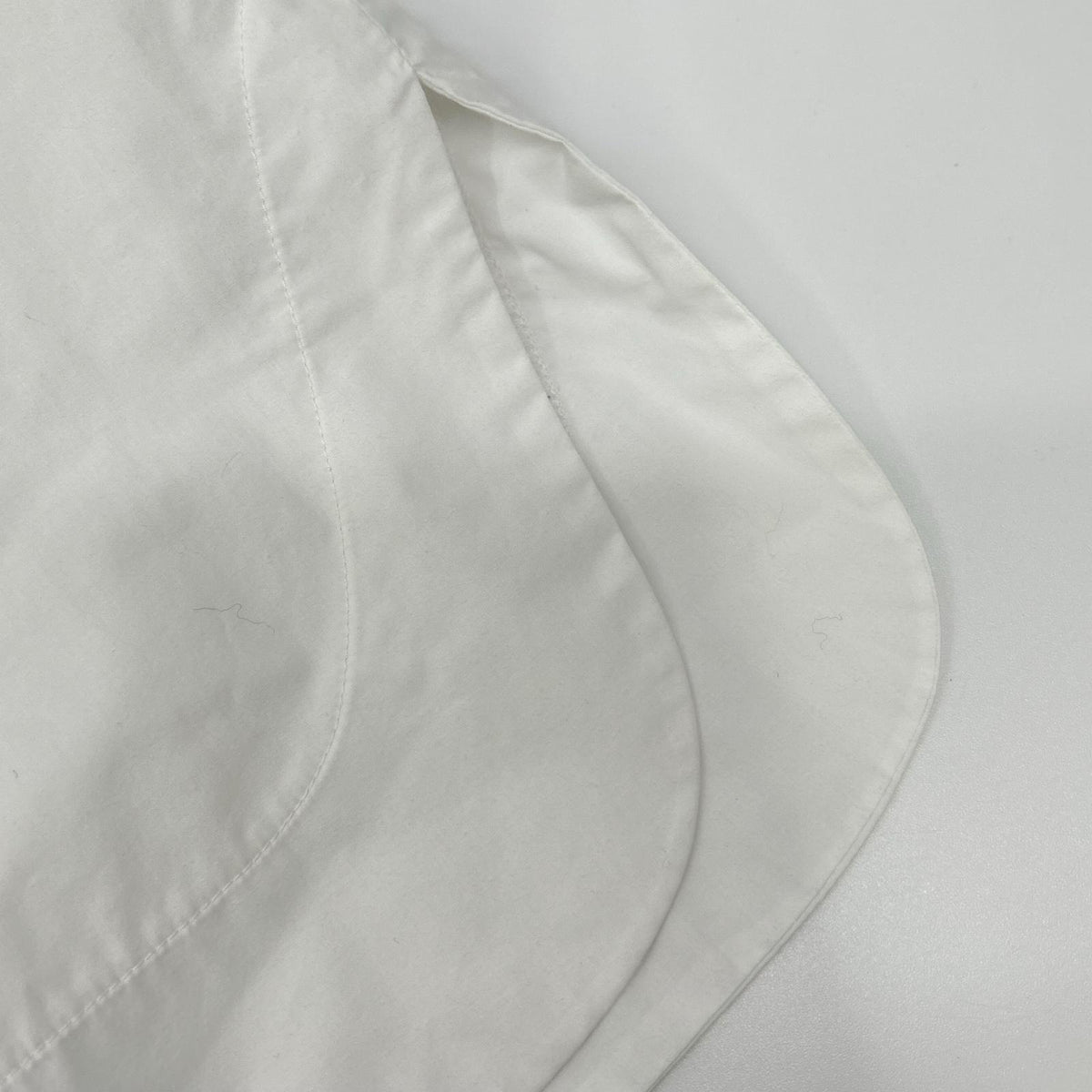 shirocon Shirocon SC2121-007SM White Cotton-Blend Loop-Embroidered Sailor Blouse Tops