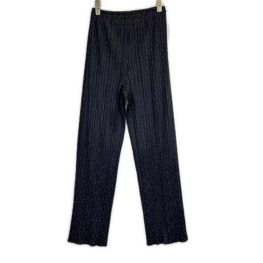 PLEATS PLEASE プリーツプリーズ PP94-JF582 ブラック ジグザグステッチパンツ ボトムス