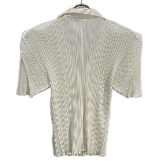 【SALE】 PLEATS PLEASE プリーツプリーズ PP01-JJ602 ホワイト 半袖シャツブラウス トップス